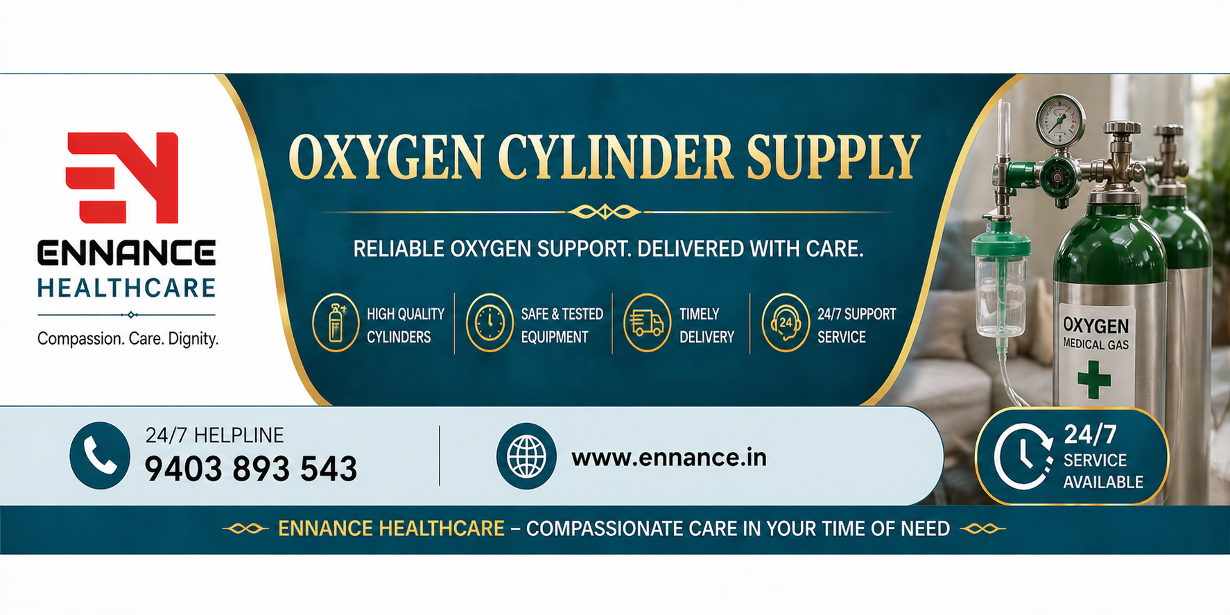 Oxygen Cylinder Supply