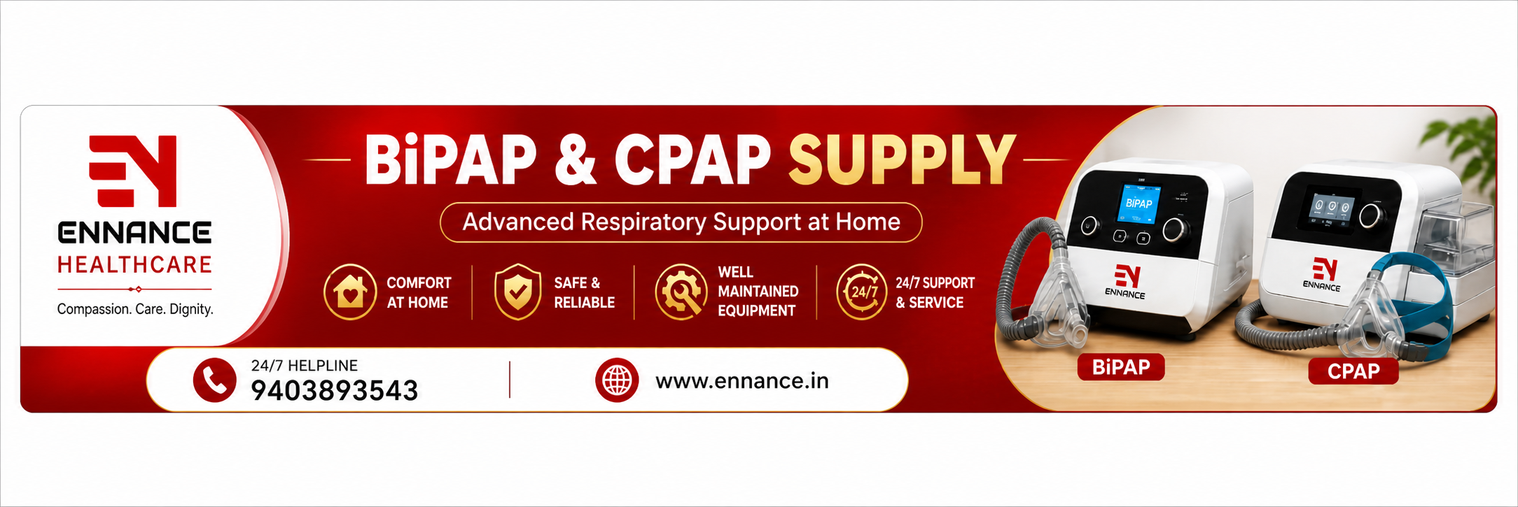 BiPAP & CPAP Machine